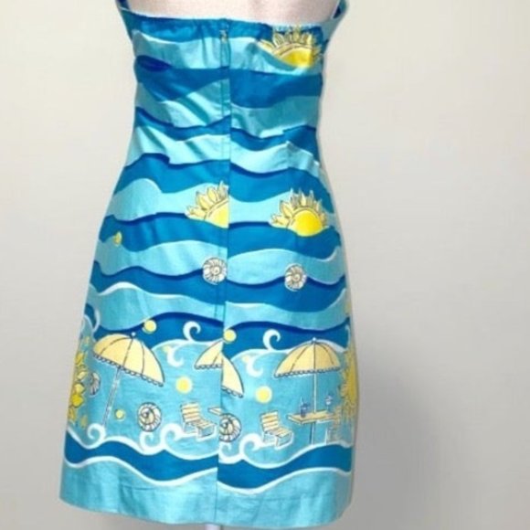 Lilly Pulitzer Beach & Tennis Club Halter Dress - Picture 4 of 10